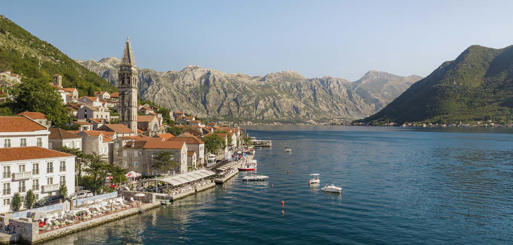 Luxusresort One & Only in Montenegro fotografiert mit der Drone bugbear über REISS Reisen Luxusreisen